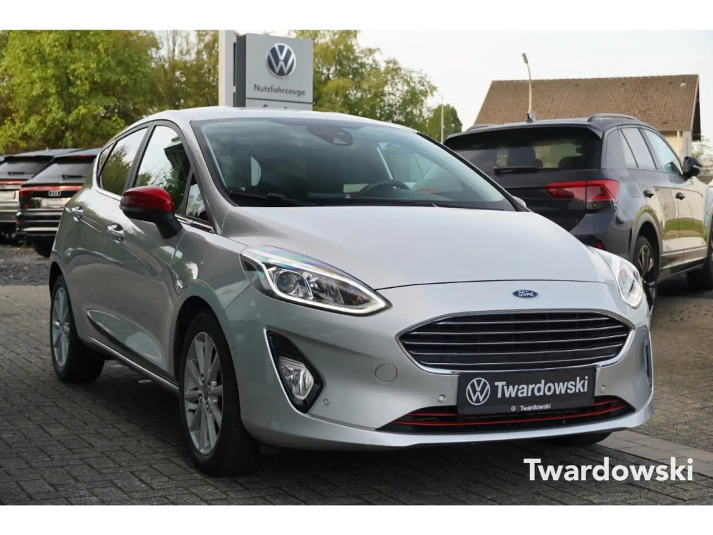Ford Fiesta Titanium 1.0 EcoBoost Kamera SHZ Tempomat Silber - 1