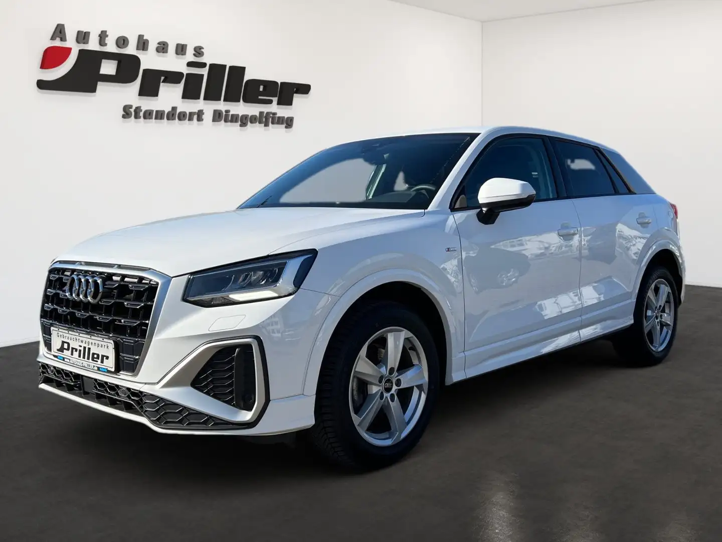 Audi Q2 35 TFSI S-Line S-Tronic/LED/NAVI/SHZ/Privacy Blanc - 1