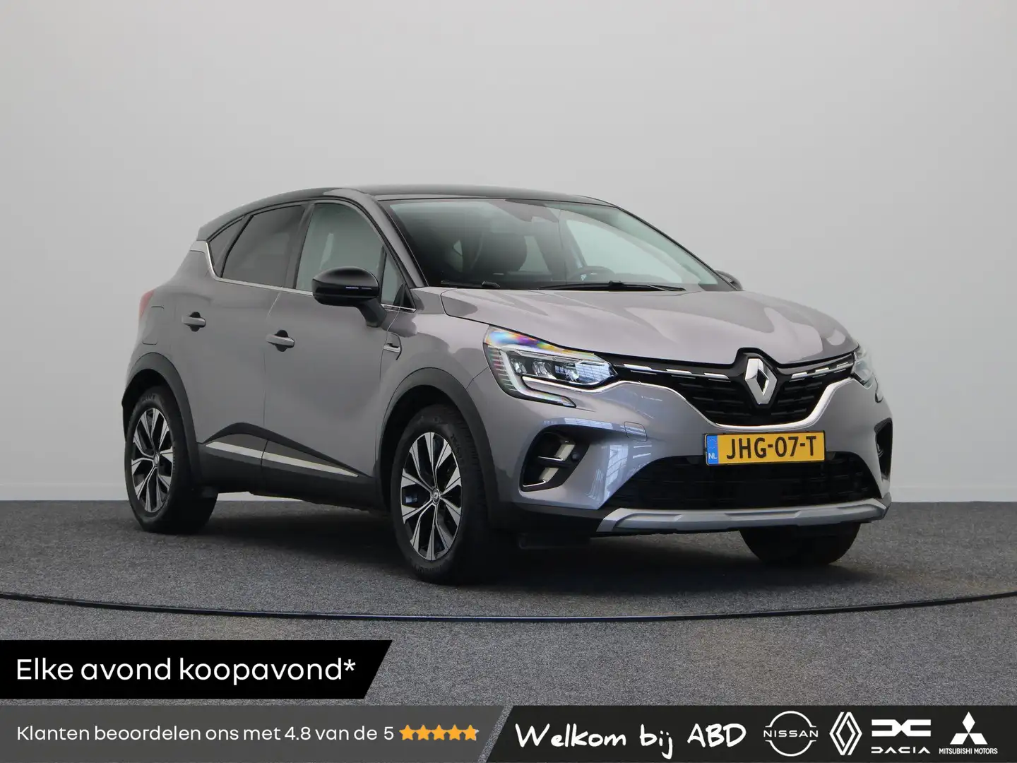 Renault Captur 1.6 E-Tech Hybrid 145 Techno | Navigatie | Achteru Grijs - 1
