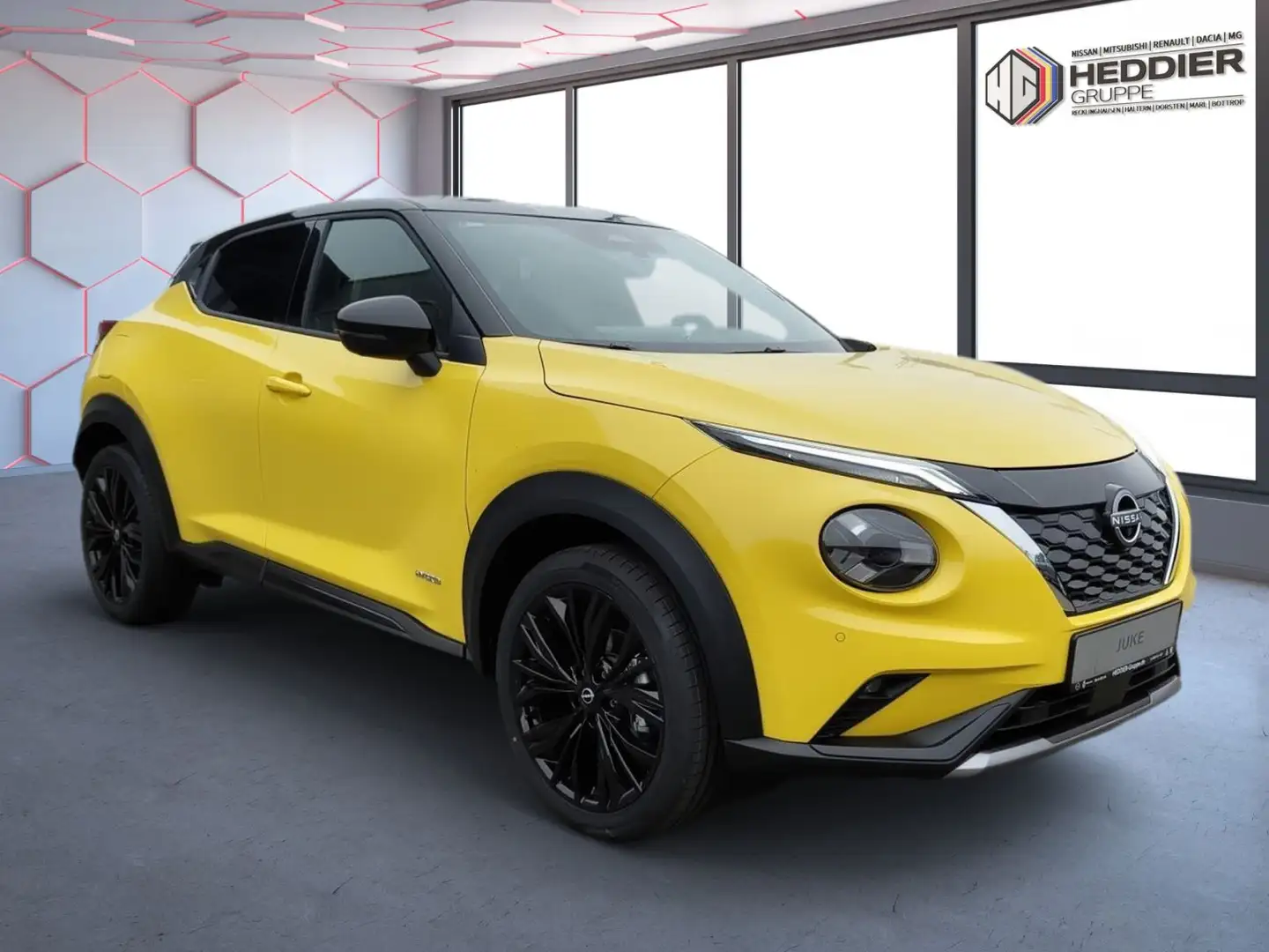 Nissan Juke Hybrid N-Sport*NAVI*KAMERA*PDC*SHZ*LHZ Gelb - 2