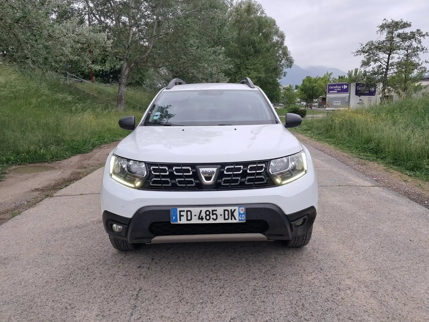 Dacia Duster 1,5 dci 115 4x2 Blanc - 2