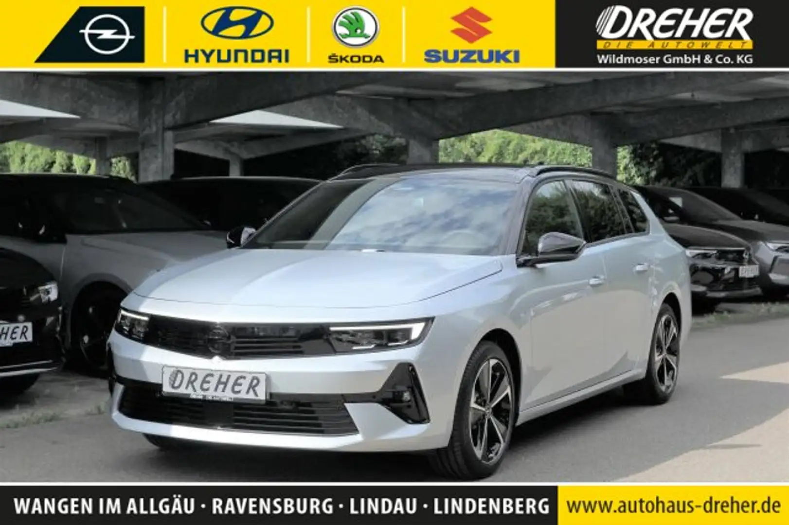 Opel Astra Sports Tourer GS /PANO-D/TECH & KOMFORT-P. GS Line Silber - 1