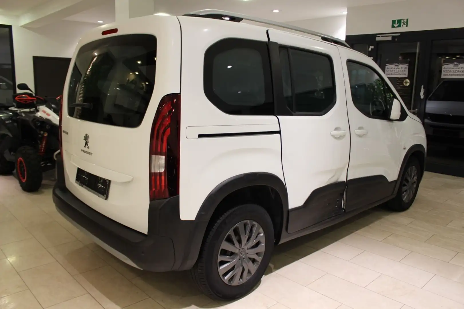 Peugeot Rifter Allure L1 Scheckheft 1. Hand TOP Weiß - 2