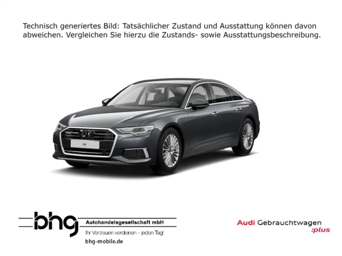 Audi A6 50 TDI quattro tiptronic design *Individualla Grün - 1