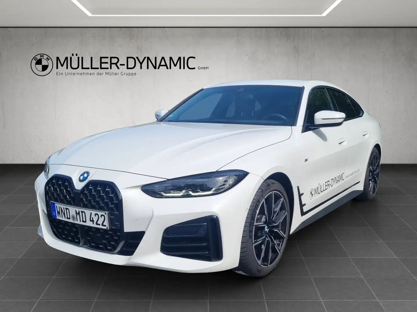 BMW 420 i GRAN COUPÈ M SPORT PRO HIFI RÜCKFAHR KOMFORTZUG Blanc - 1