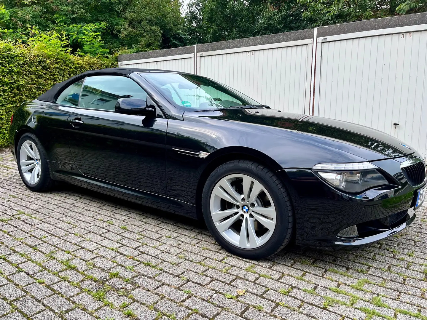 BMW 630 Cabrio Garagenwagen Schwarz - 2