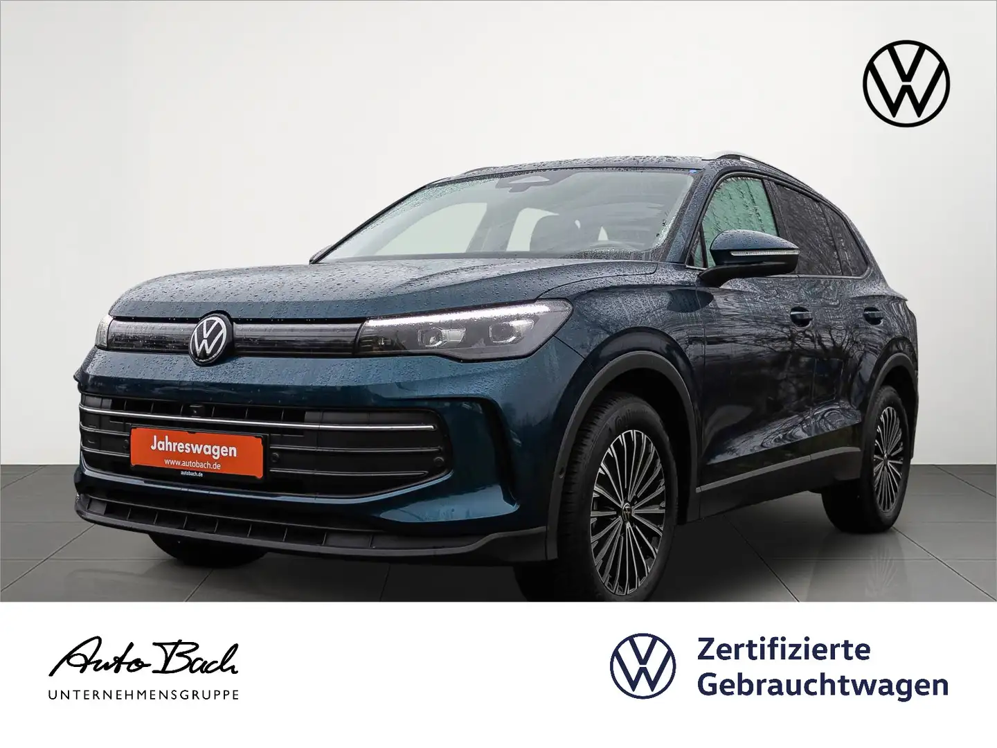 Volkswagen Tiguan 2.0 TDI Life DSG Navi LED ACC EPH DAB AHK Blauw - 1