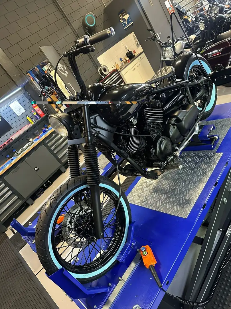 Yamaha XVS 650 bobber Noir - 1