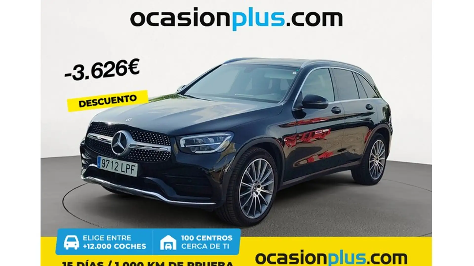 Mercedes-Benz GLC 220 220d 4Matic 9G-Tronic Zwart - 1