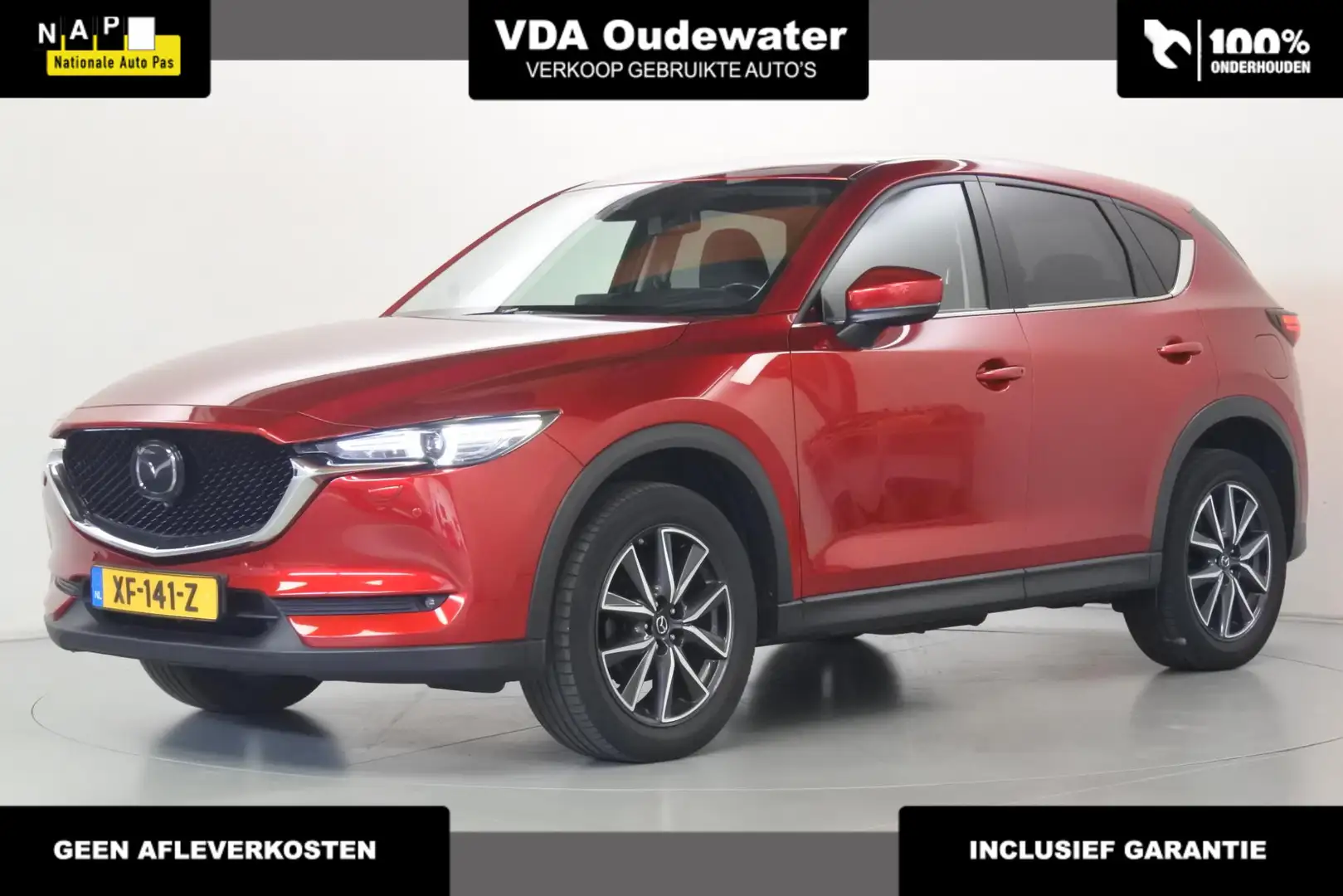 Mazda CX-5 2.0 165pk Automaat GT-M Carplay 360° CAM NL NAP Rood - 1