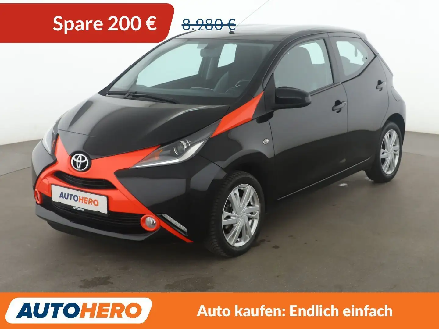 Toyota Aygo 1.0 X-Play Touch*CAM*KLIMA*GARANTIE* Schwarz - 1