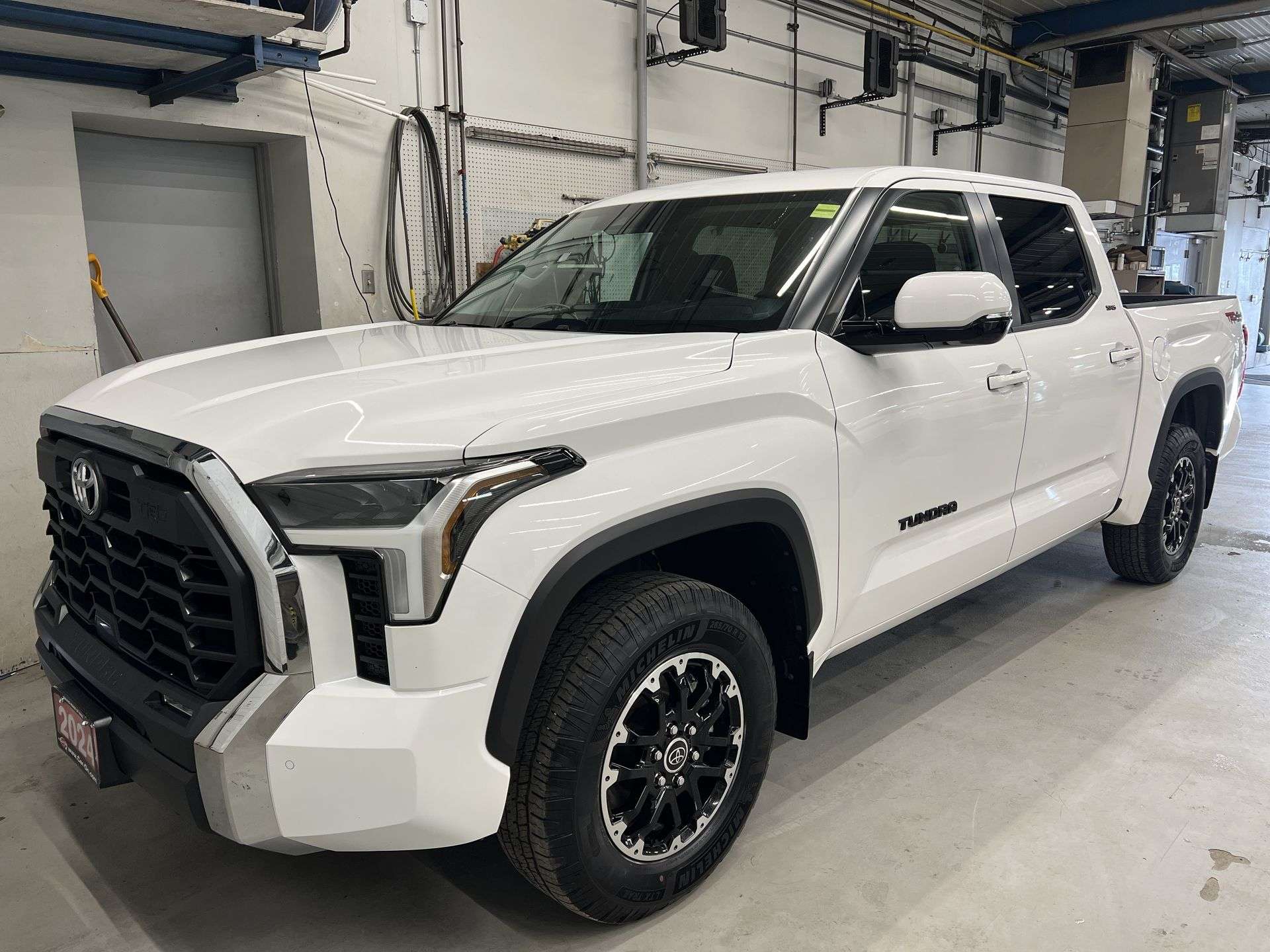 White 2024 Toyota Tundra Pickup Truck Four-Wheel Drive Automatic