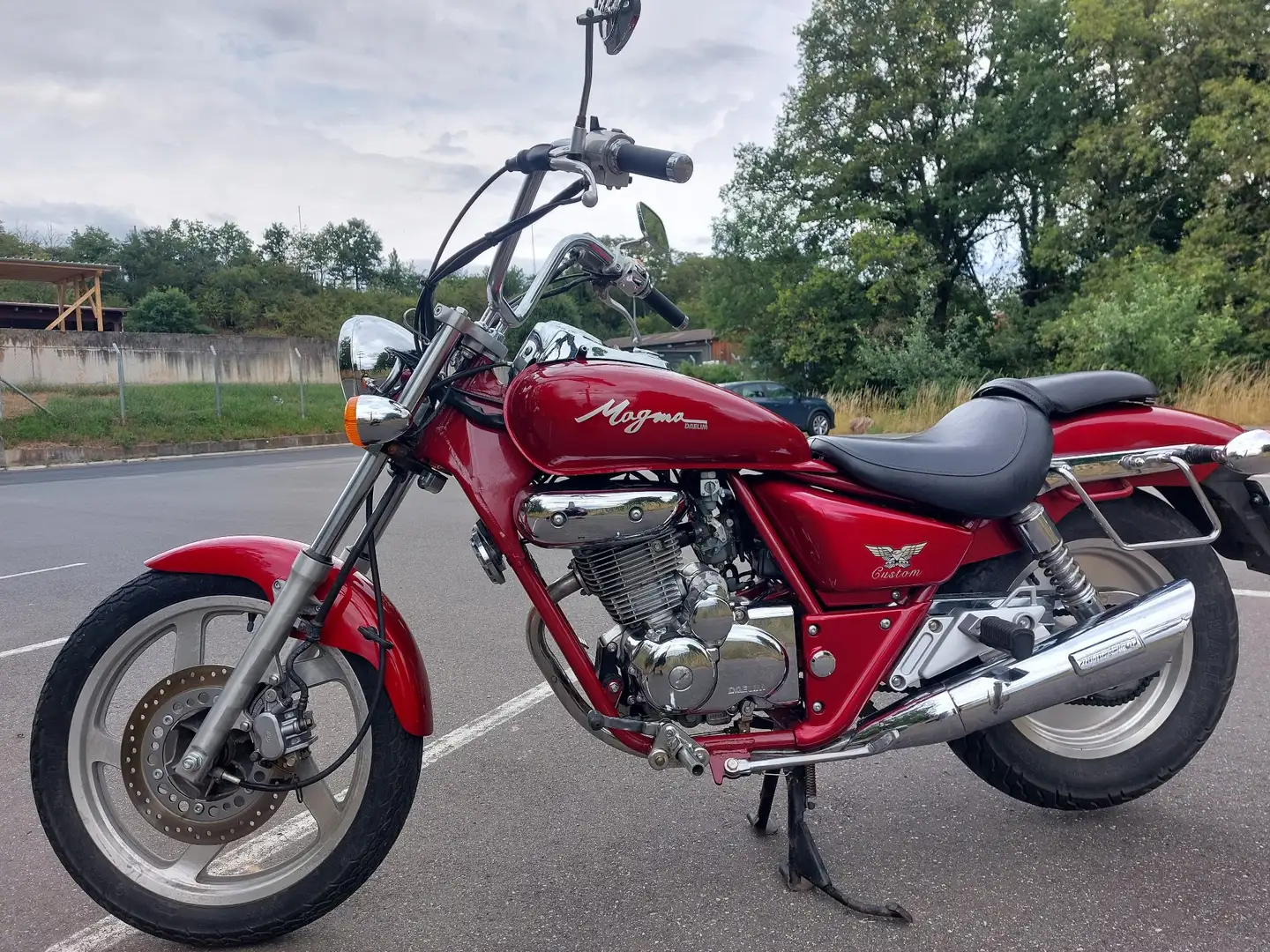 Daelim VT 125 Rood - 2