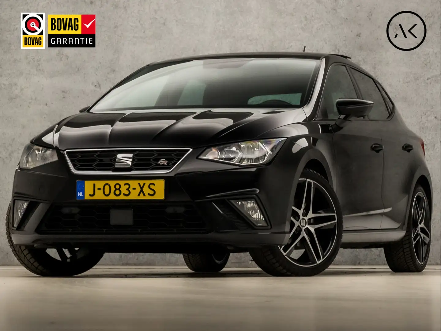 SEAT Ibiza 1.0 TSI FR Sport (SCHUIFDAK, APPLE CARPLAY, GROOT Zwart - 1