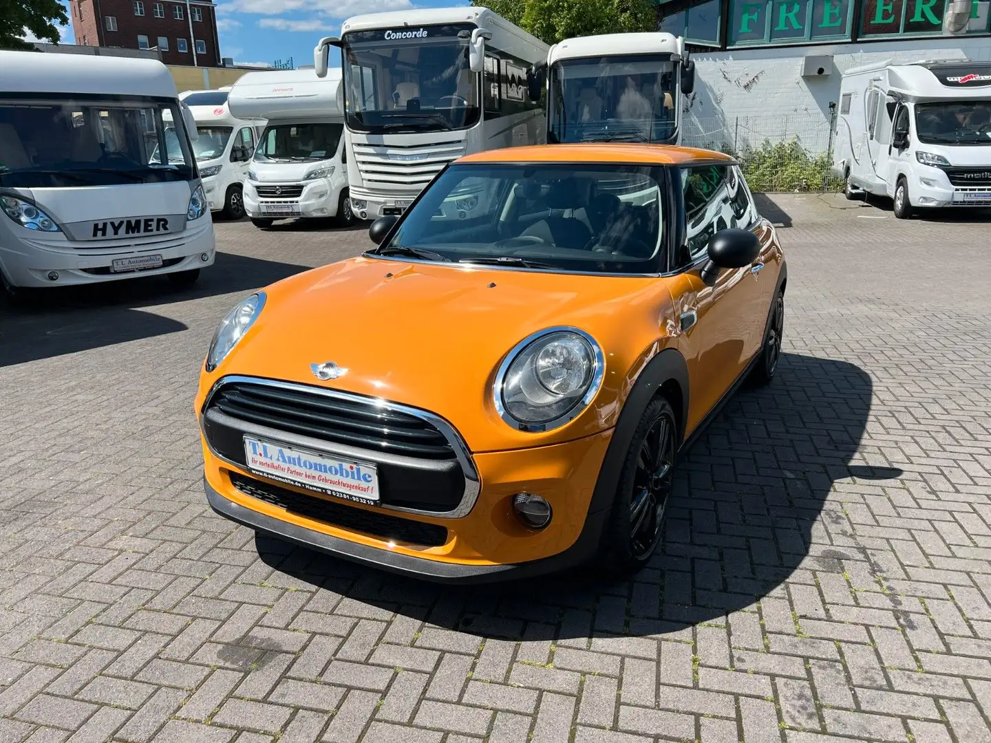 MINI One Klima  17 Zoll Alufelgen  Sonderfarbe narančasta - 1