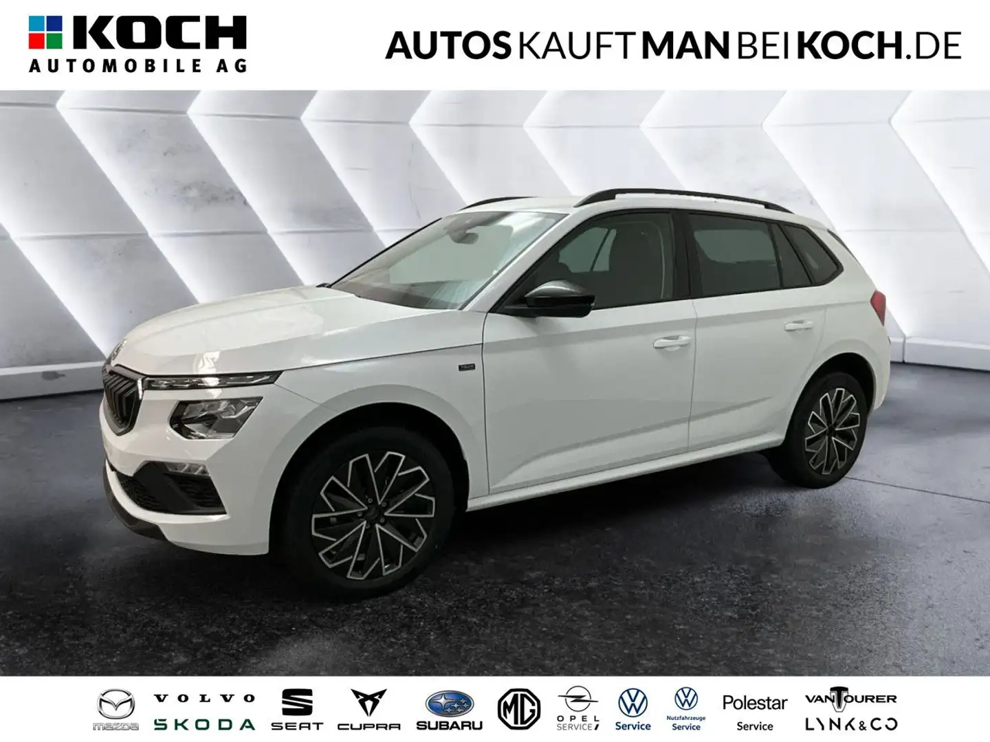 Skoda Kamiq 1.5 TSI DSG Tour ACC FAHRASSIST PLUS BLACK Weiß - 1