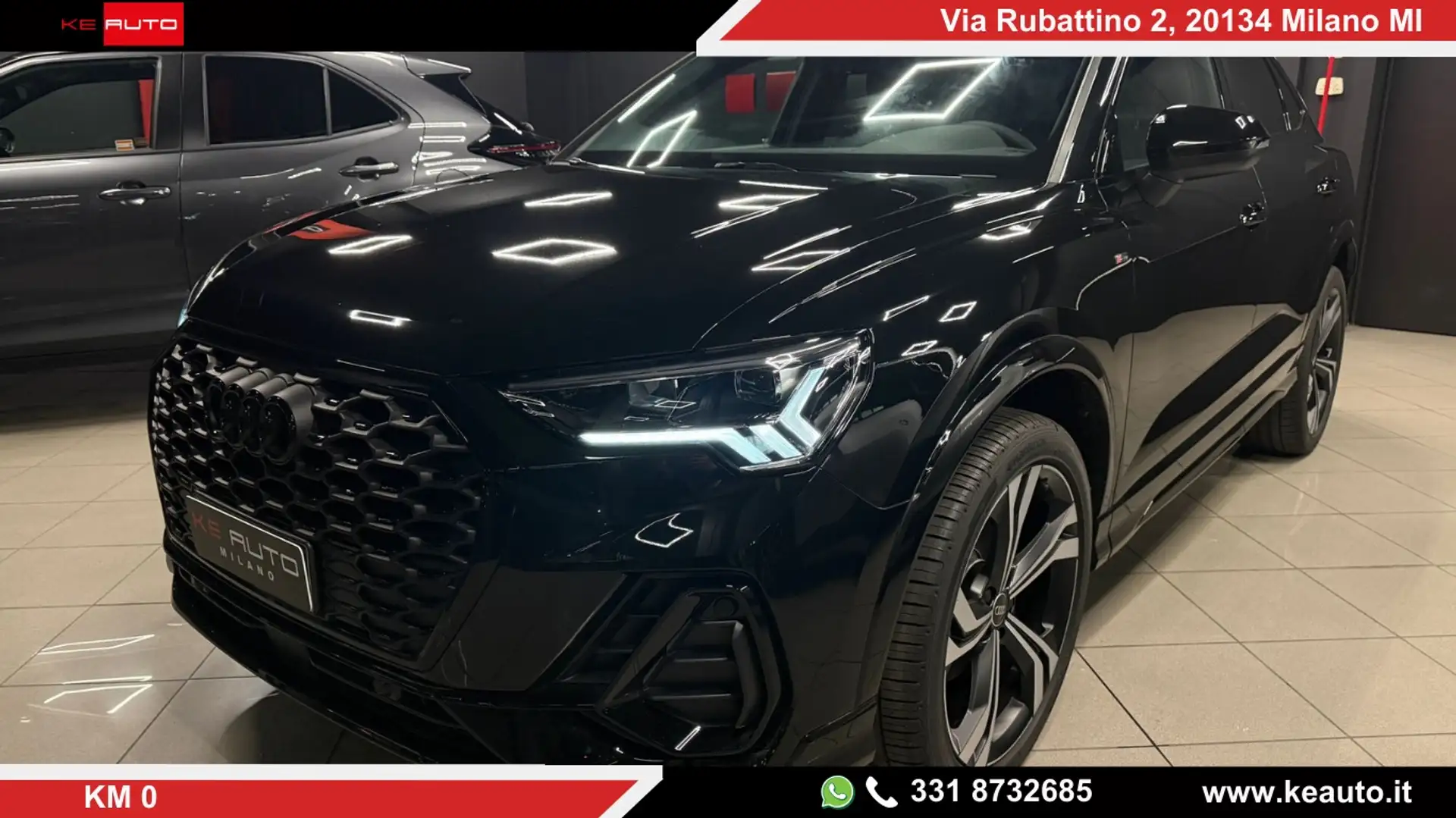 Audi Q3 Q3 Sportback 35 2.0 tdi Identity Black s-tronic Nero - 1