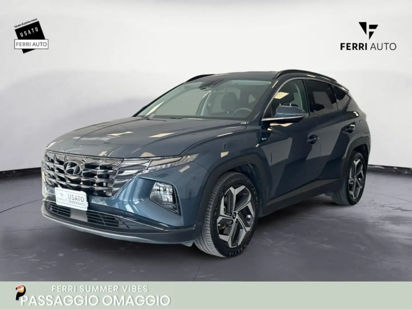 Hyundai TUCSON 1.6 CRDI 48V DCT Exellence Blu/Azzurro - 1