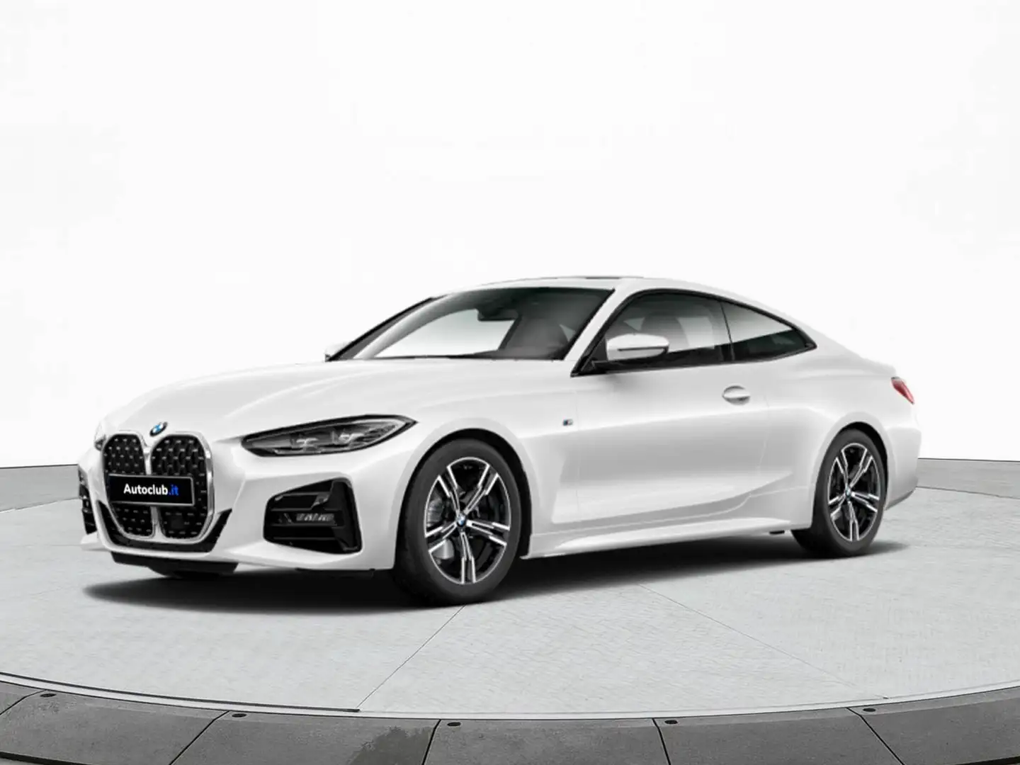 BMW 420 420i Coupé Msport Bianco - 1