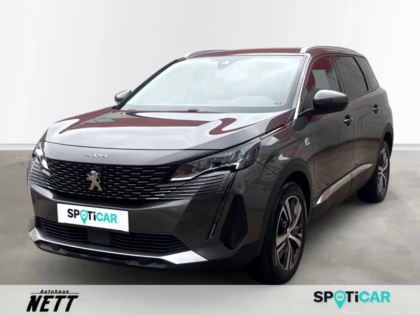 Peugeot 5008 Allure Pack PureTech 130 EAT8 7-Sitzer Gris - 1