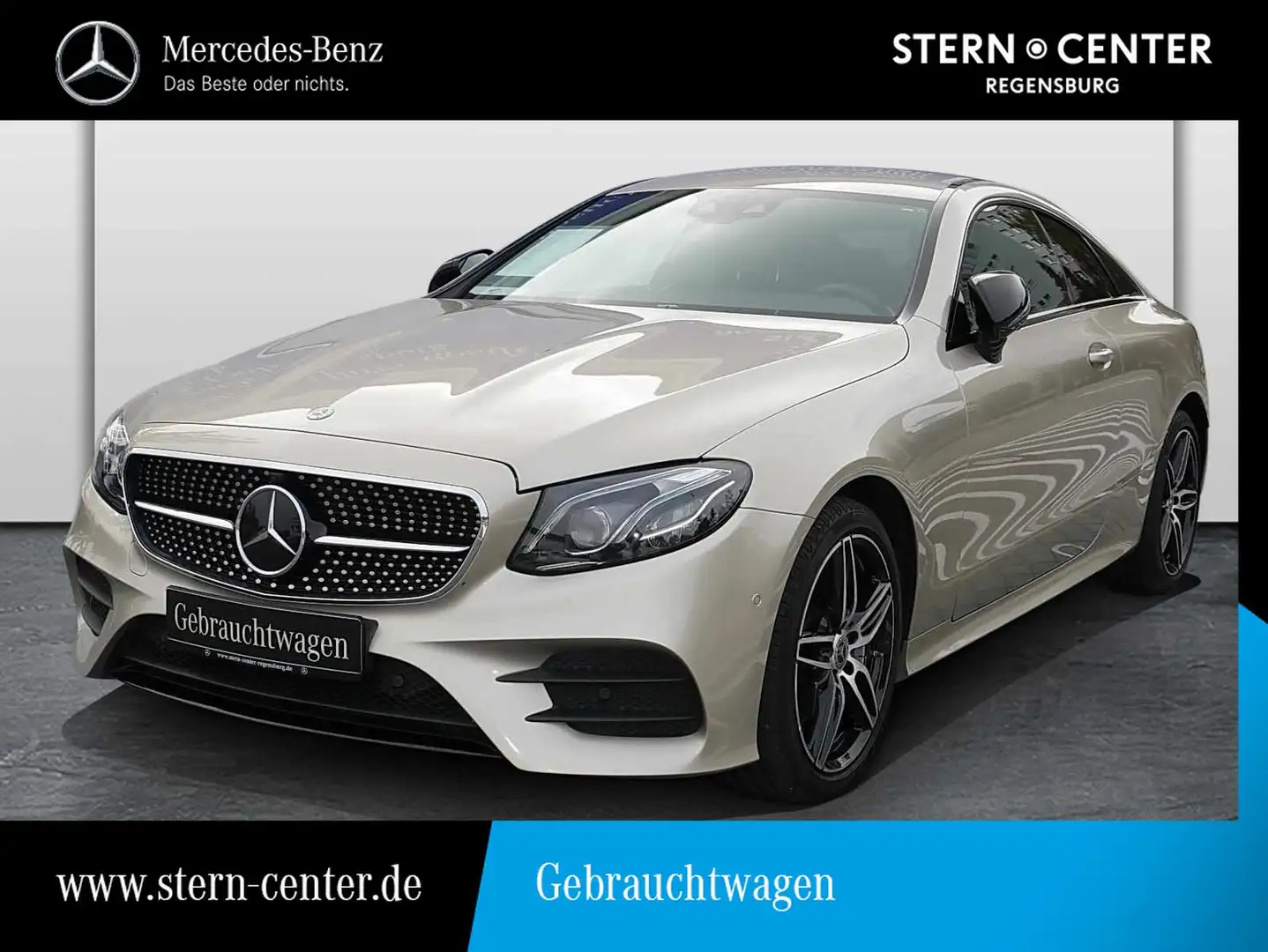 Mercedes-Benz E 200 4M Coupé AMG+DISTRONIC+360°+NIGHT+LED ILS+ Argento - 1