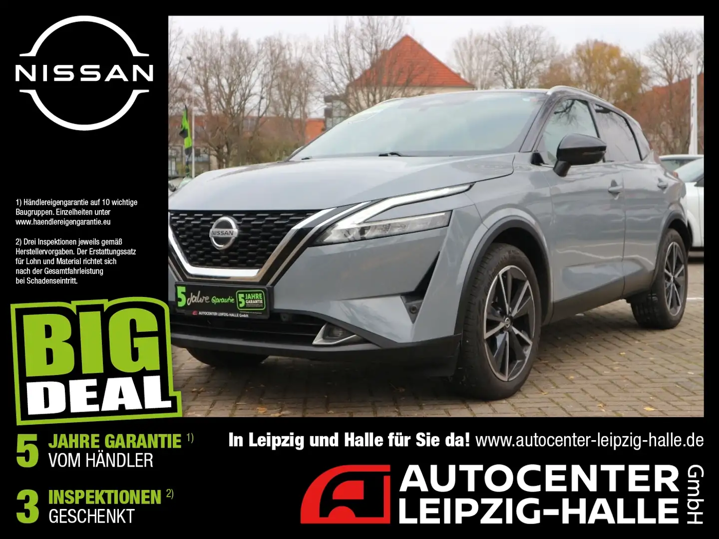 Nissan Qashqai 1.3 DIG-T MHEV Tekna ACC Pano ProPilot Grau - 1