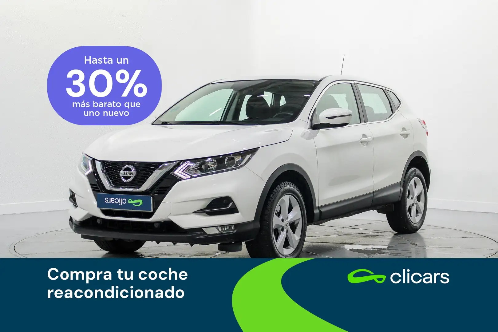 Nissan Qashqai 1.5dCi Acenta 4x2 85kW Blanco - 1