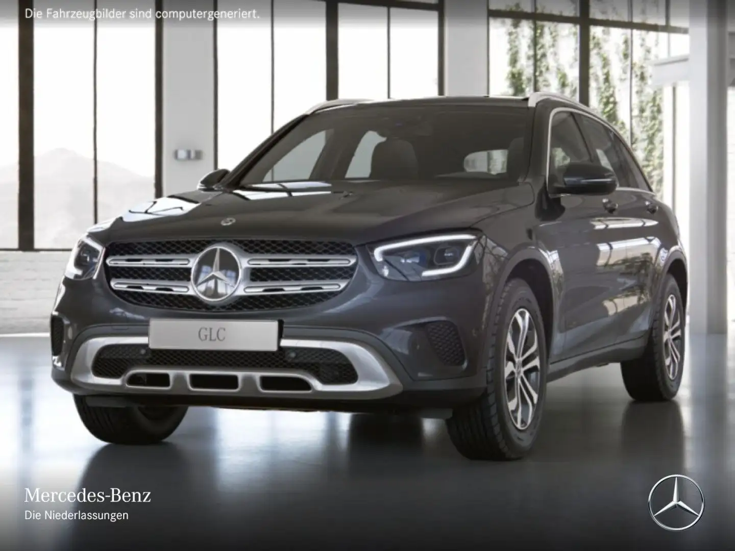 Mercedes-Benz GLC 220 d 4M PANO+MULTIBEAM+KAMERA+KEYLESS+9G Grijs - 2
