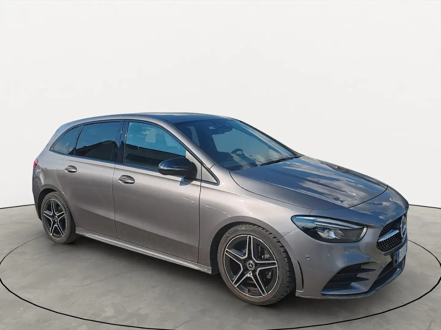 Mercedes-Benz B 200 2018 d Premium auto TAGLIANDI CERTIFICATI Grigio - 2
