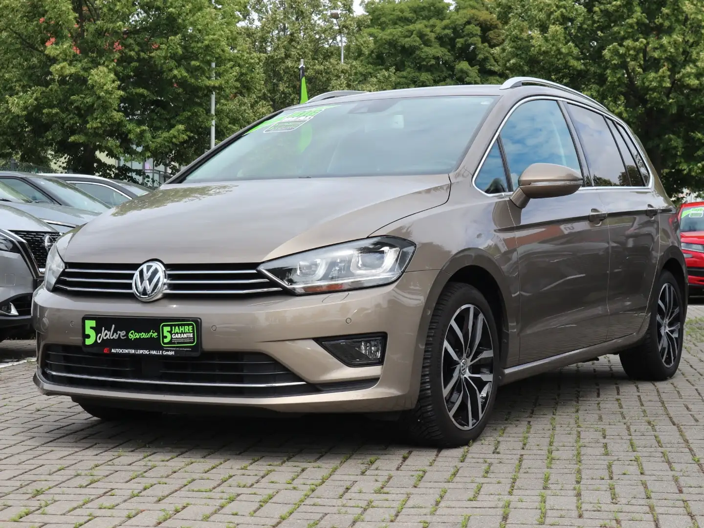 Volkswagen Golf Sportsvan VII 1.4 TSI BMT Highline ACC AHK Auriu - 2