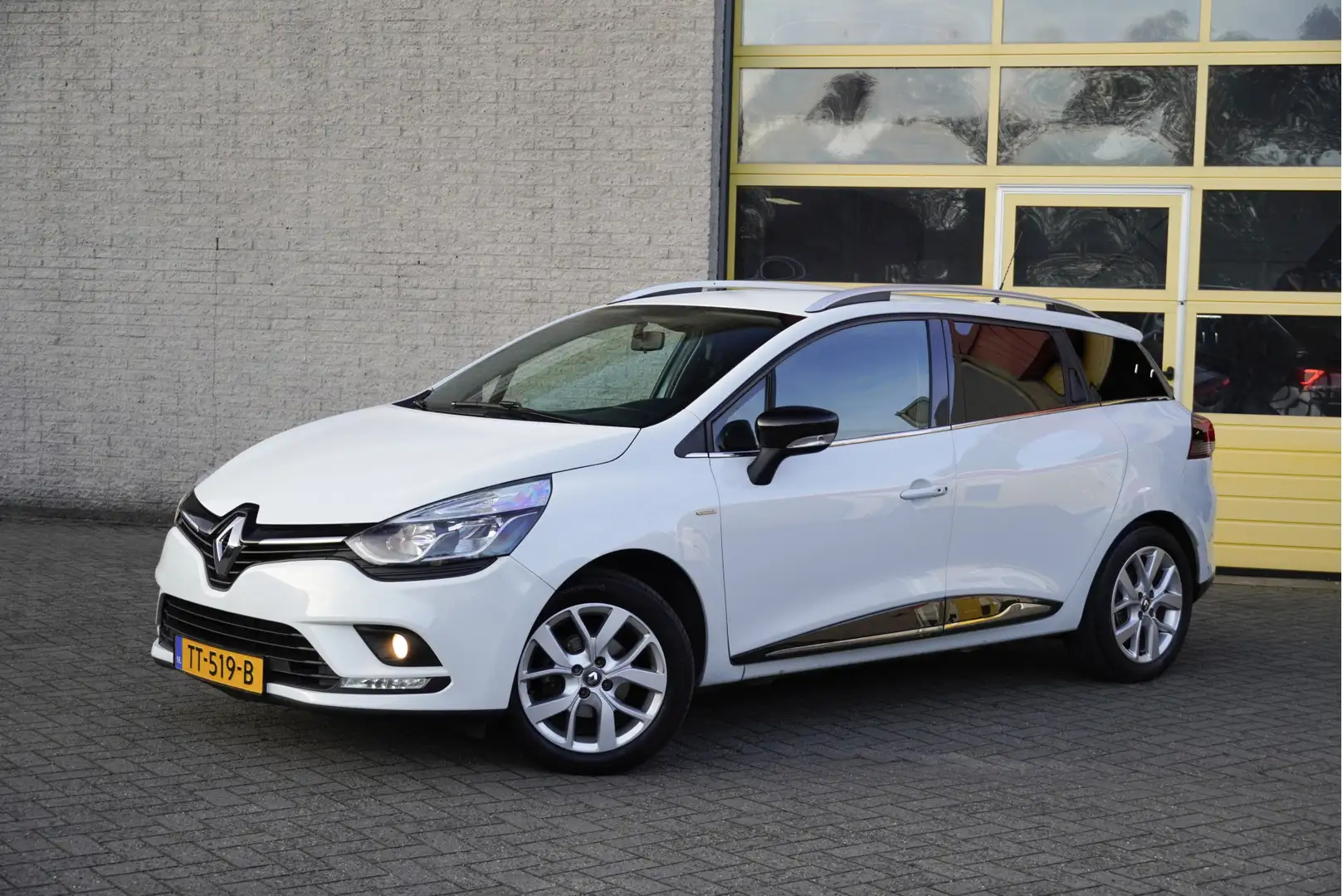 Renault Clio Estate 0.9 TCe Limited BJ2018 Lmv 16" | Pdc | Navi Blanc - 2