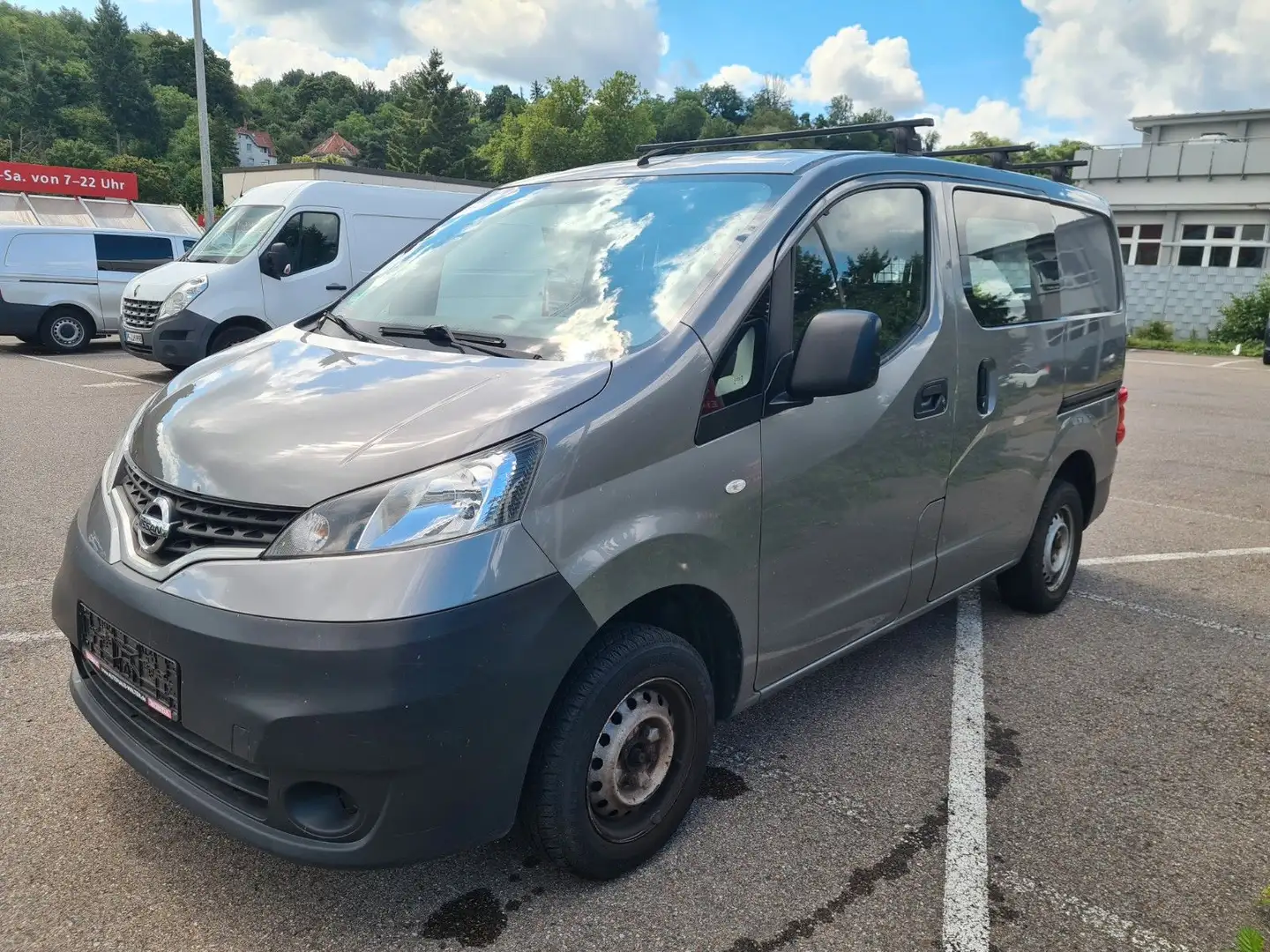Nissan NV200 /Evalia Kasten Comfort/Klima/1.Hand Grigio - 2