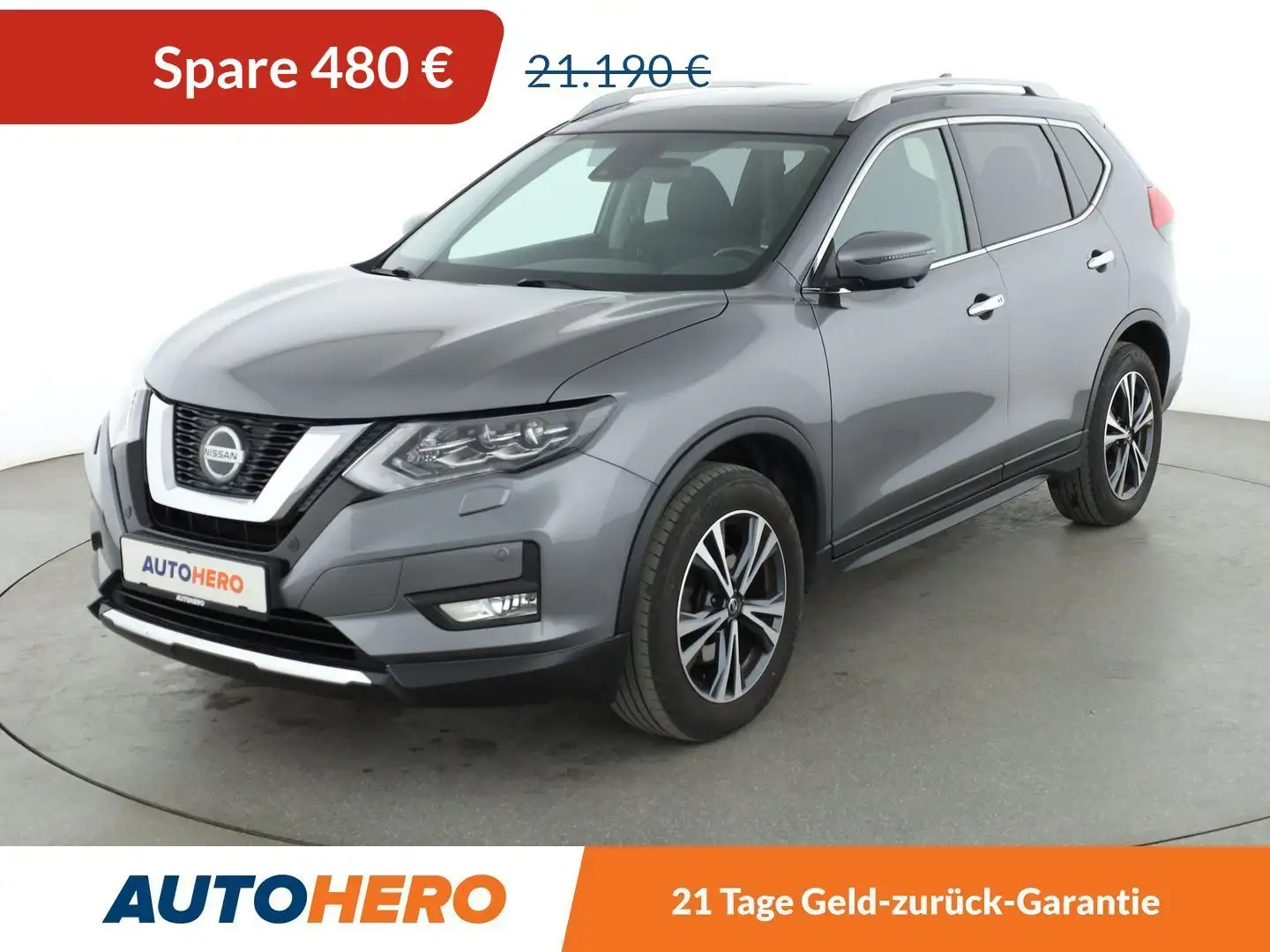 Nissan X-Trail 1.7 dCi N-Connecta 4x4*NAVI*LED*TEMPO*CAM*PDC*SHZ* Grau - 1