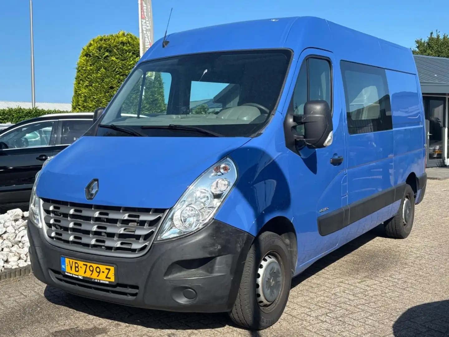 Renault Master T35 2.3 DCI Dubbel Cabine 2013 MARGE DC Blauw - 1