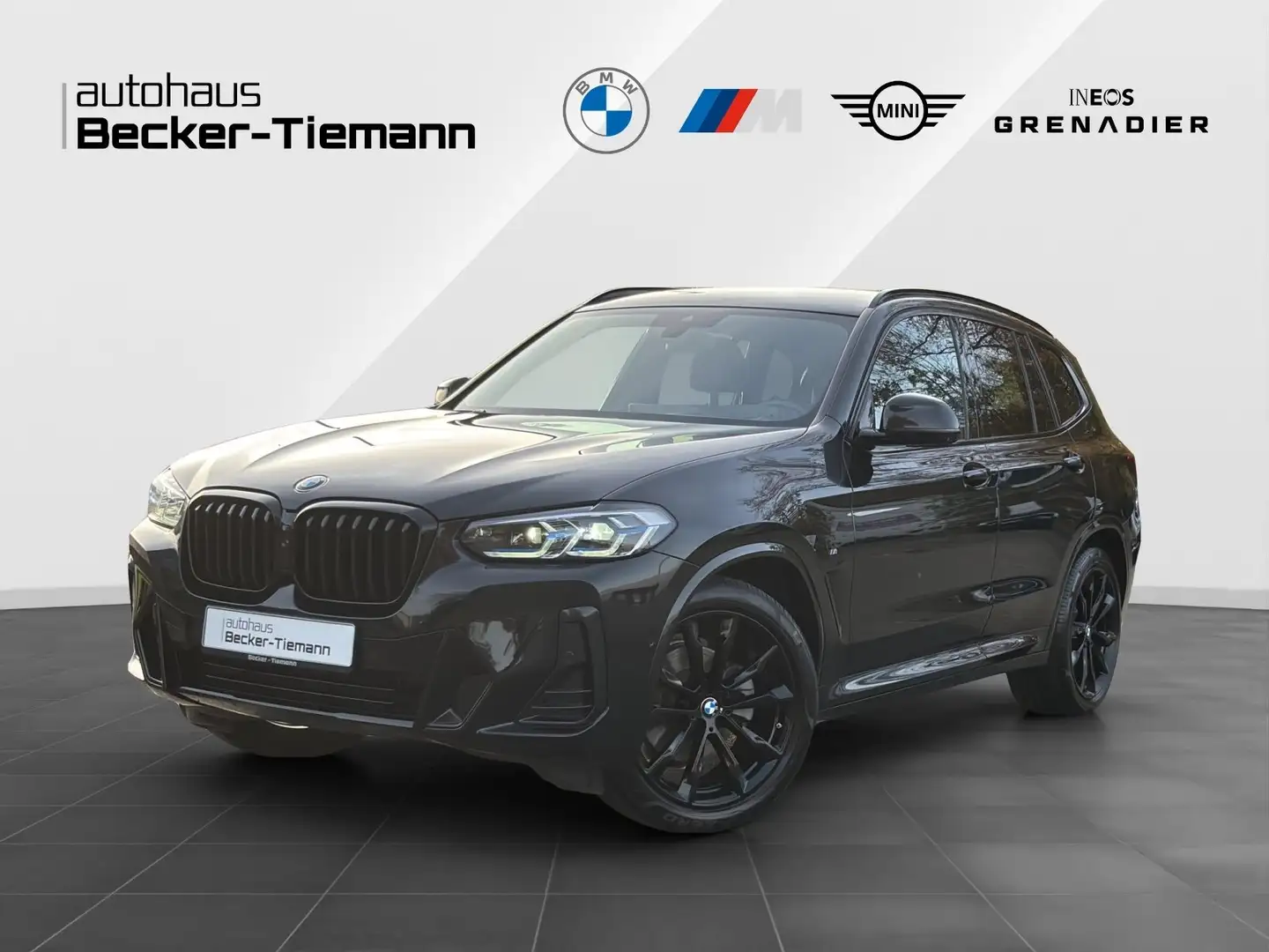 BMW X3 xDrive20d M Sport | AHK | Laser | Head-Up | Driv.A Schwarz - 1
