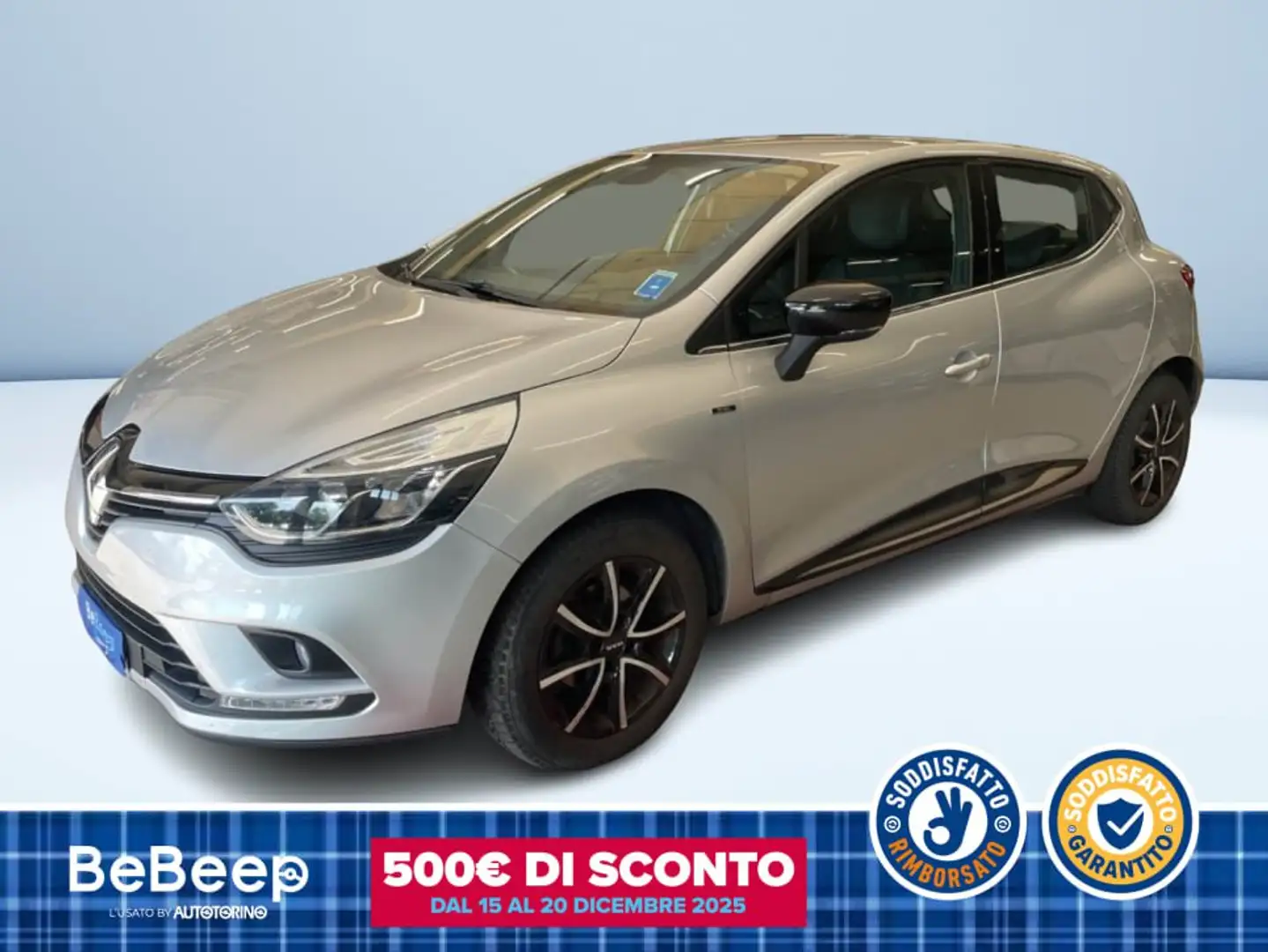 Renault Clio 0.9 TCE ENERGY DUEL2 GPL 90CV Argento - 1