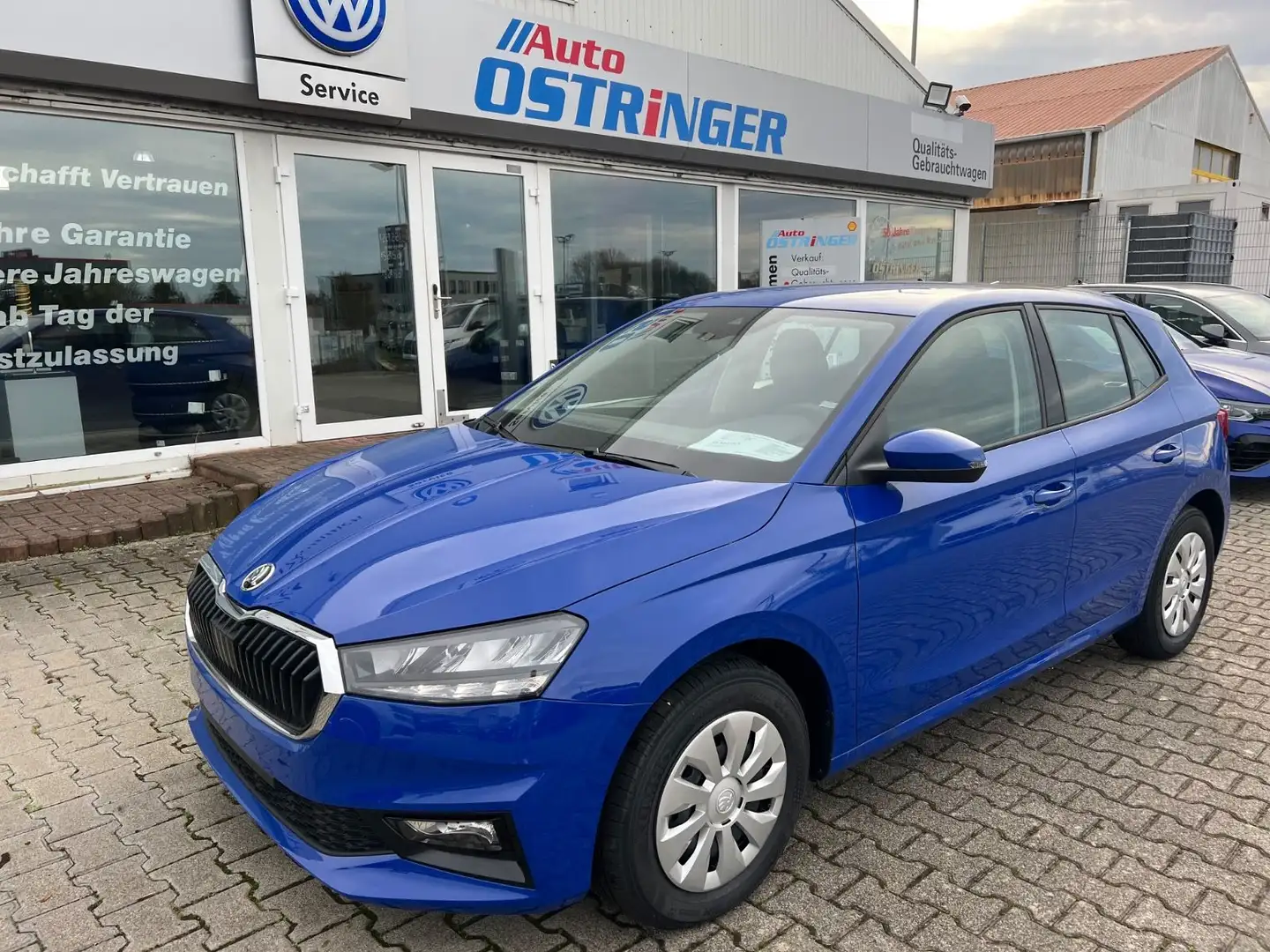 Skoda Fabia Selection 1,0 TSI DSG Bleu - 1