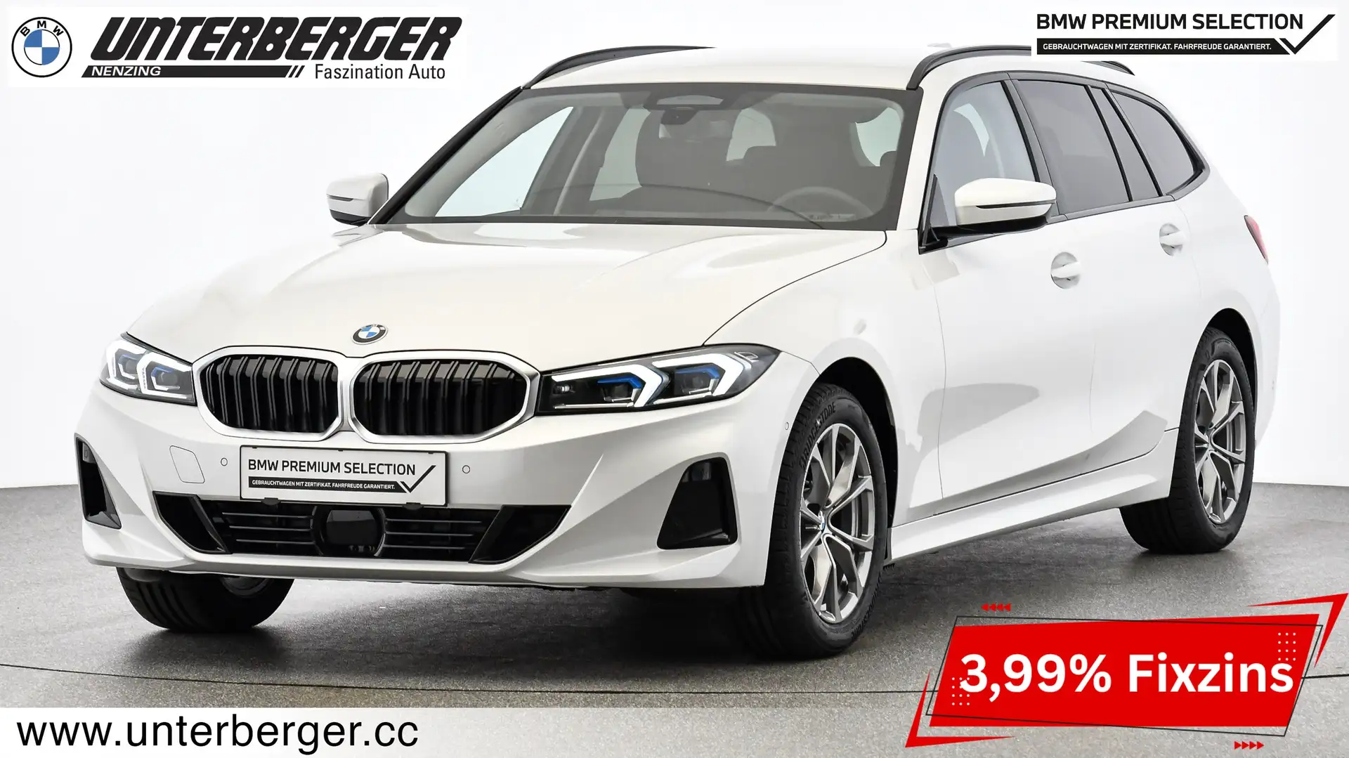 BMW 320 d xDrive Komfortzugang // Anhängerkupplung elektri Weiß - 1