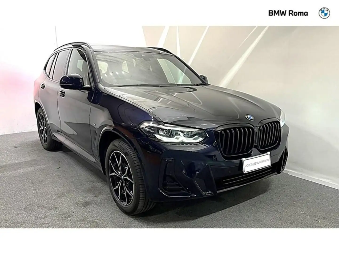 BMW X3 xdrive20d mhev 48V Msport auto Zwart - 1
