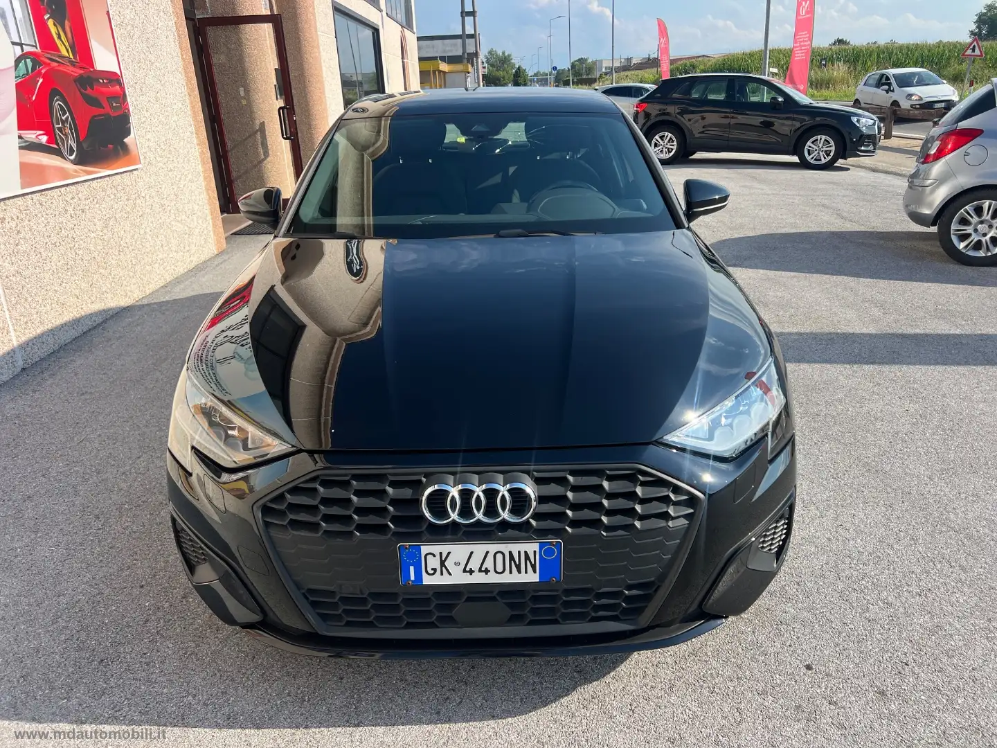 Audi A3 SPB 30 TDI Business SOLO KM.45000 RETROCAMERA Nero - 2