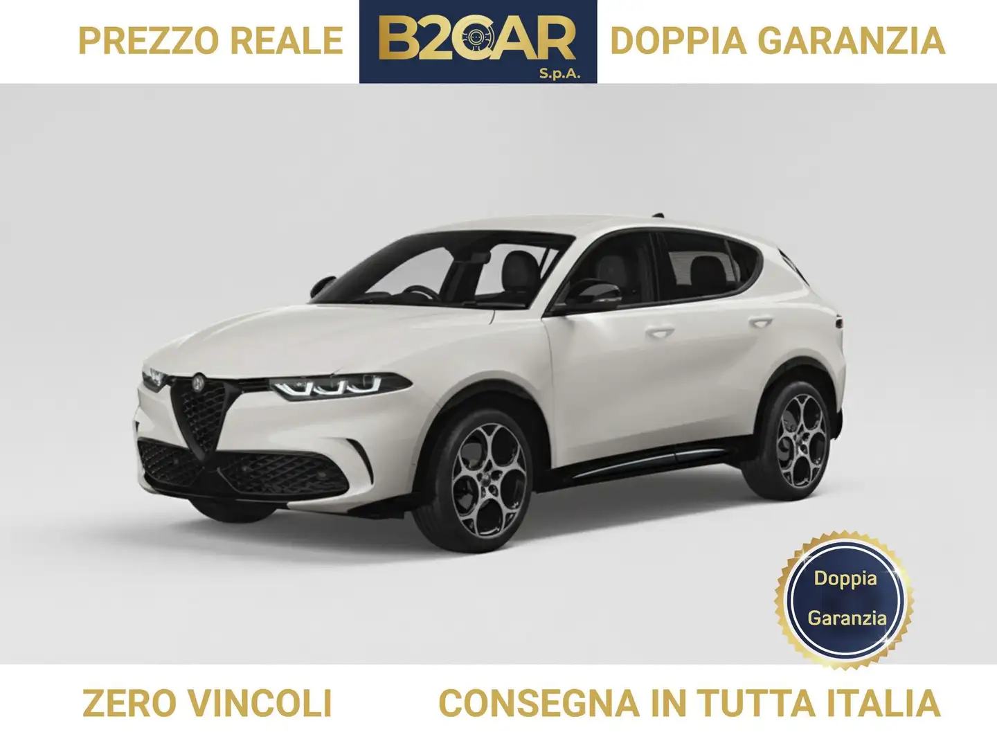 Alfa Romeo Tonale Tonale 1.3 280 CV PHEV AT6 Q4 Veloce Blanc - 1