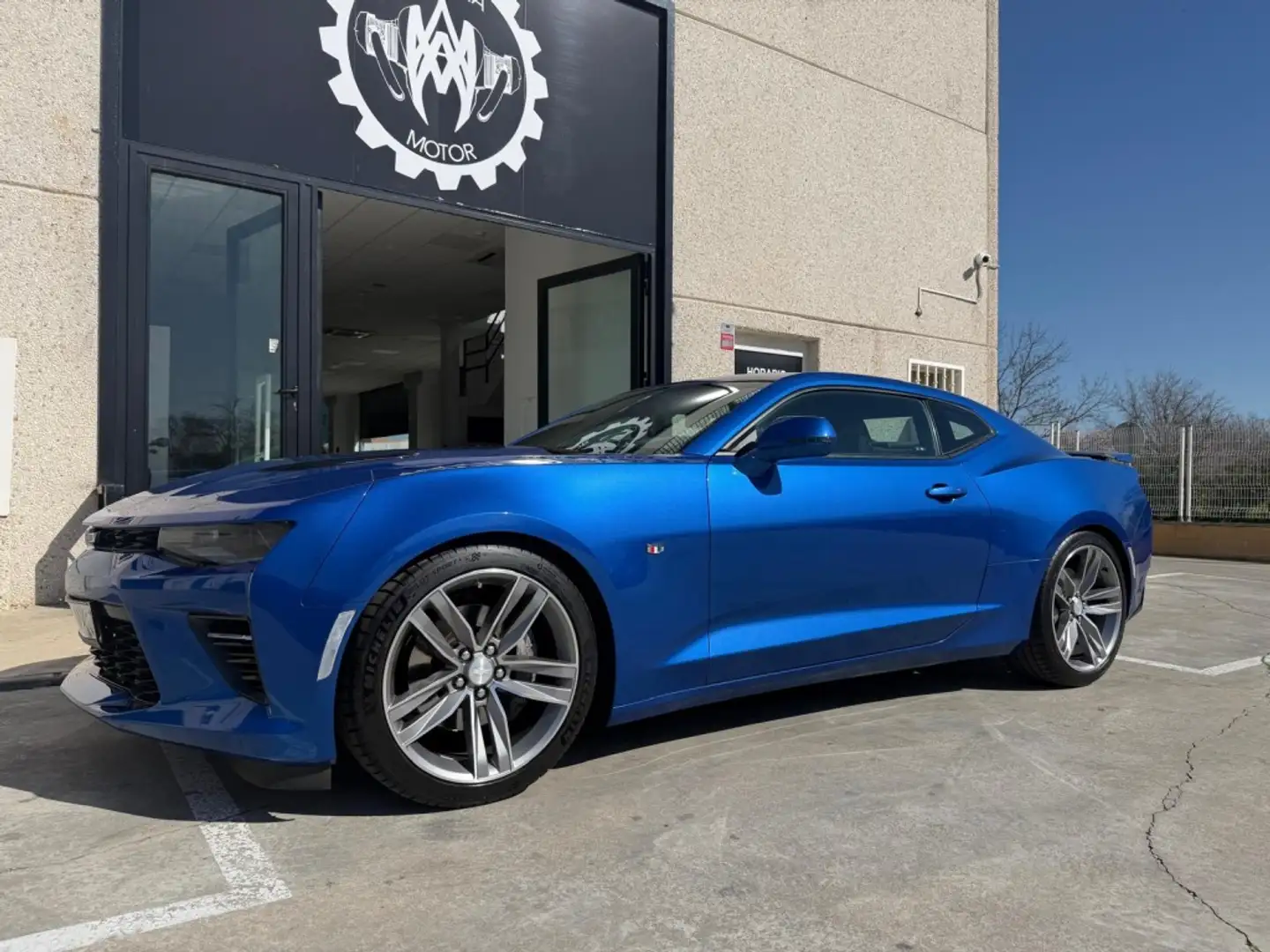 Chevrolet Camaro Coupé 6.2 V8 SS Azul - 2