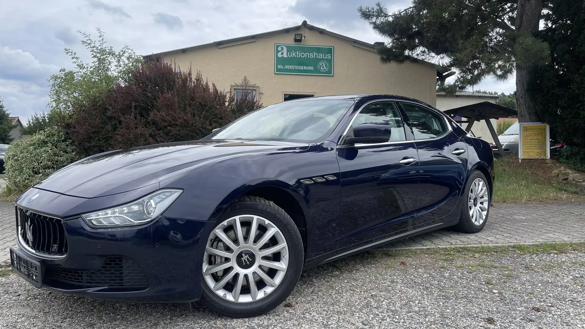 Maserati Ghibli Diesel Automatik , Leder braun, Soundmodul - Bleu - 2