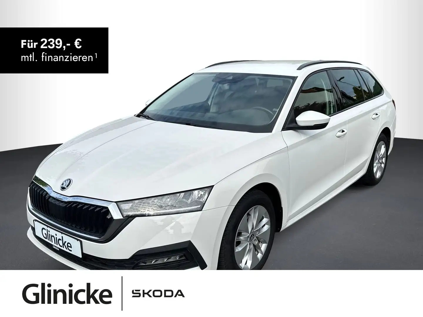Skoda Octavia Combi Ambition 2.0 TDI DSG, NAVI, KESSY Wit - 1
