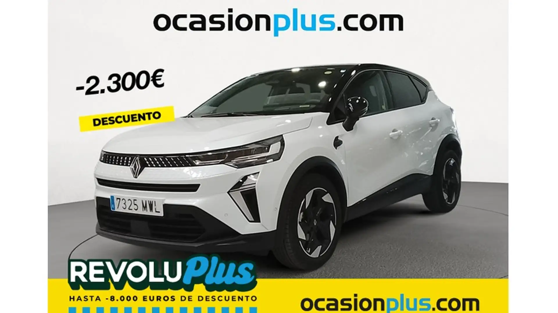 Renault Captur TCe GPF Micro Híbrido Techno 103kW Blanco - 1