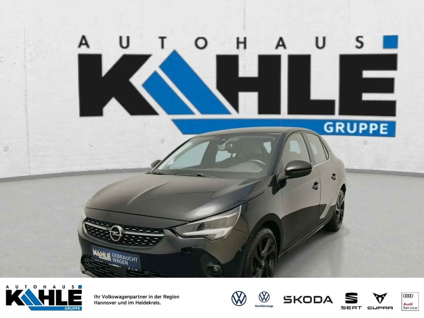 Opel Corsa 1.5 Diesel F Elegance Klima Navi Sitzheizung Noir - 1