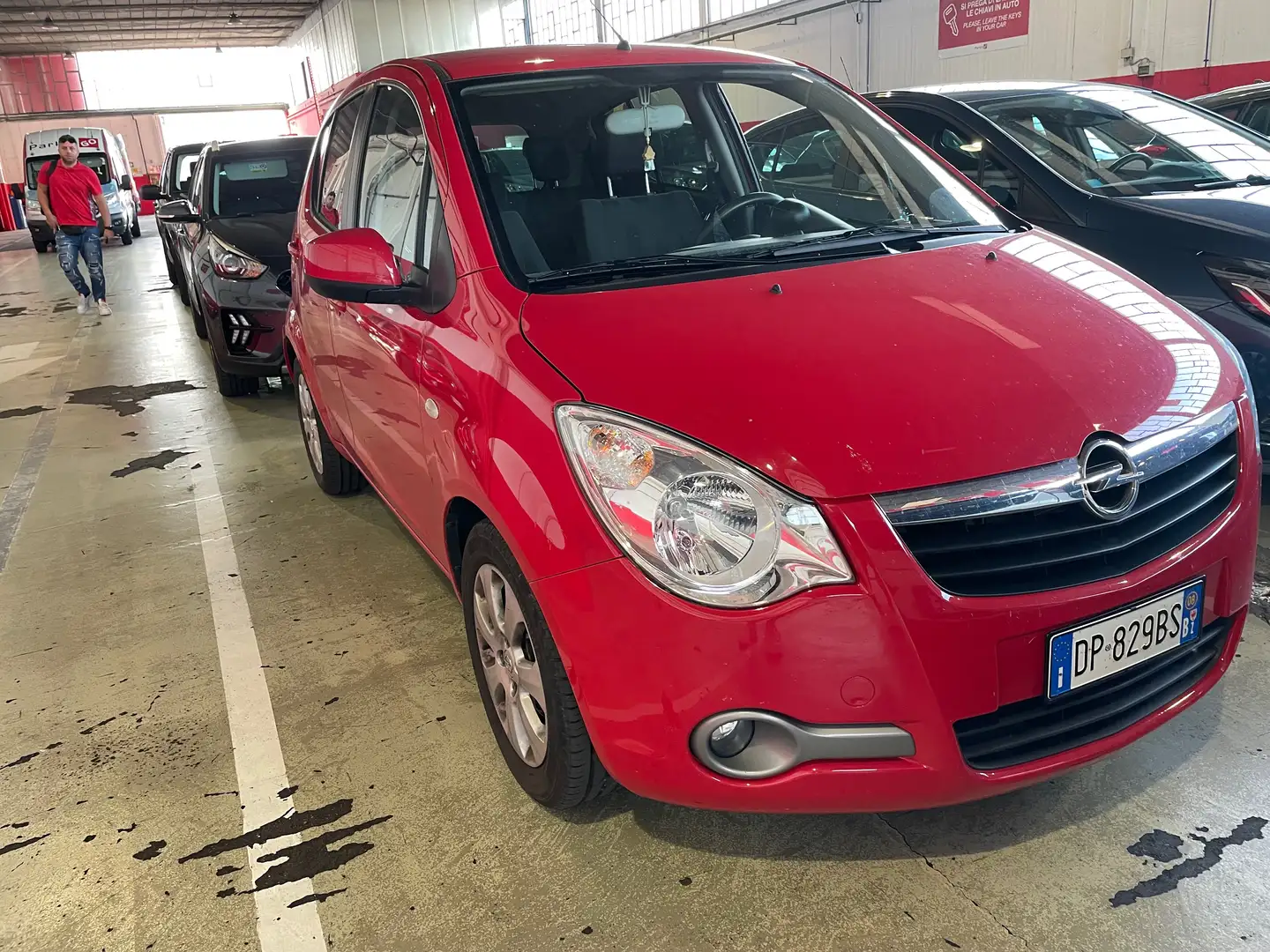 Opel Agila Agila 1.2 16v Club 80cv Rosso - 2