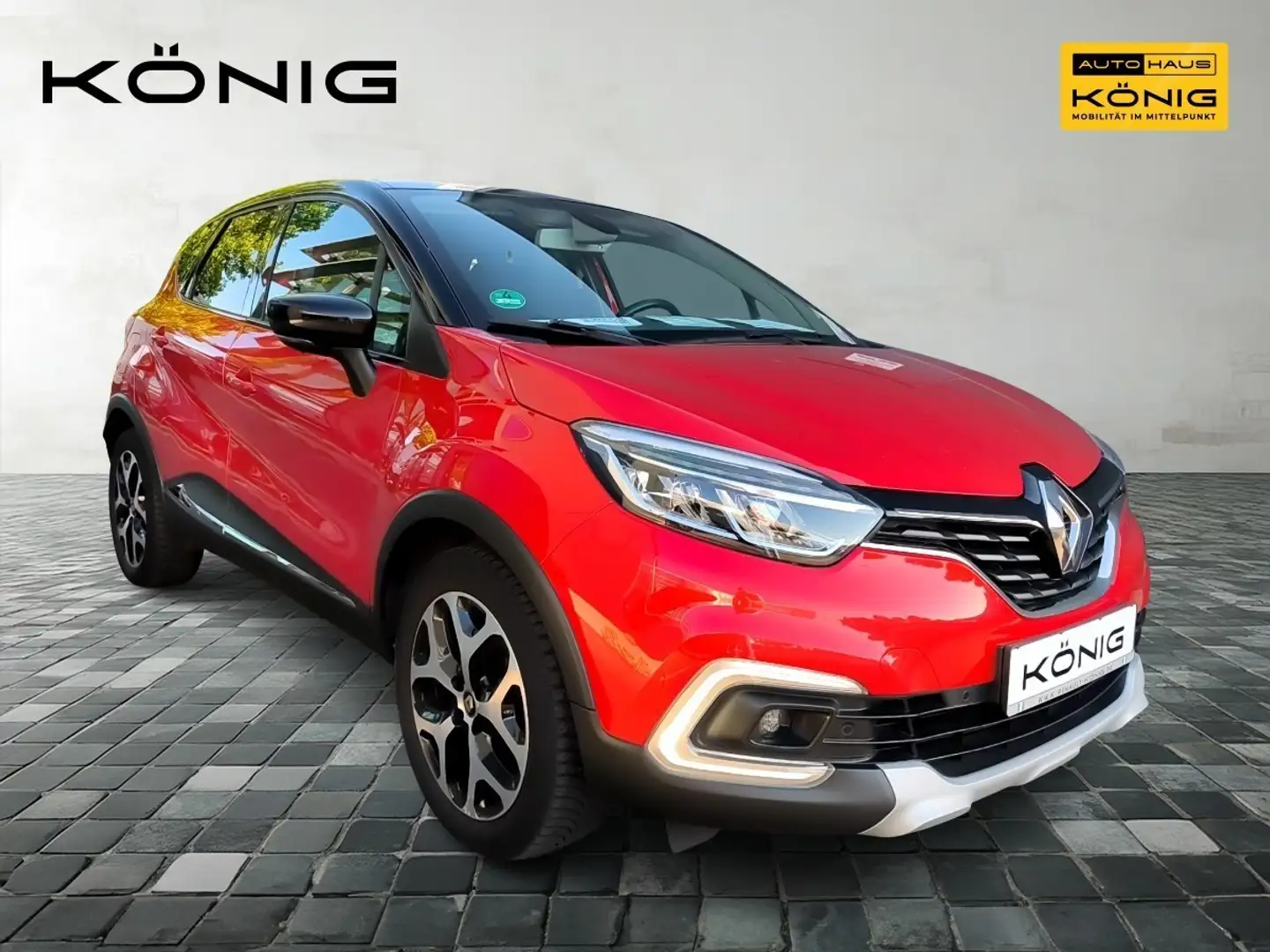 Renault Captur 1.3 TCe 150 Automatik*Navi*Klima*PDC Schwarz - 2