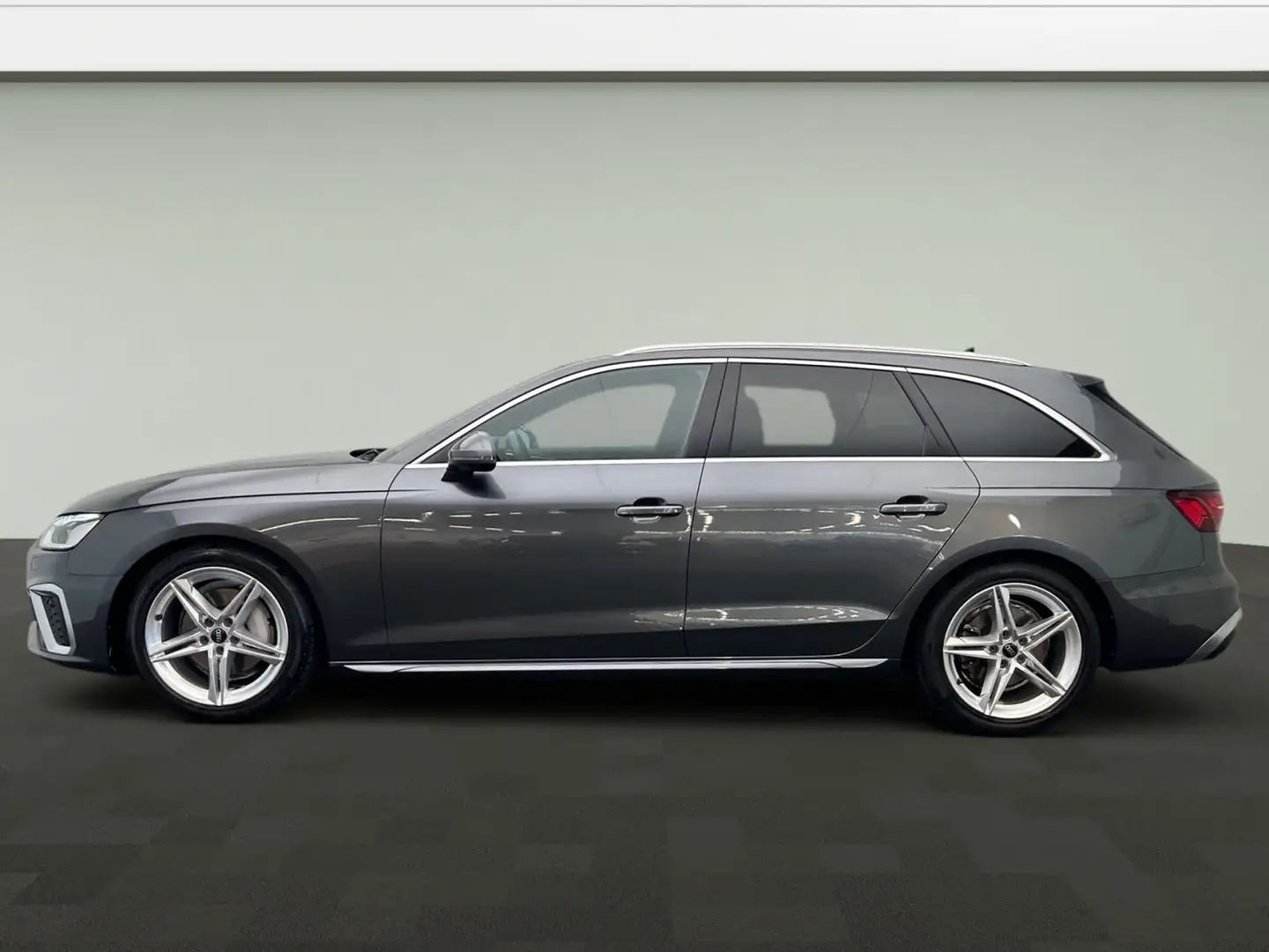 Audi A4 40 TDI qu S line S tro*Matrix*S-Sitze*V Grijs - 2
