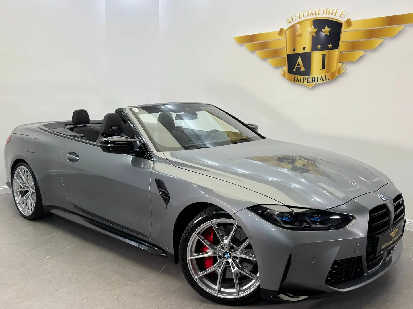 BMW M4 Competition xDrive Cabrio Aut. // HEAD-UP // HARMAN // M-COMPOUND // Grau - 1